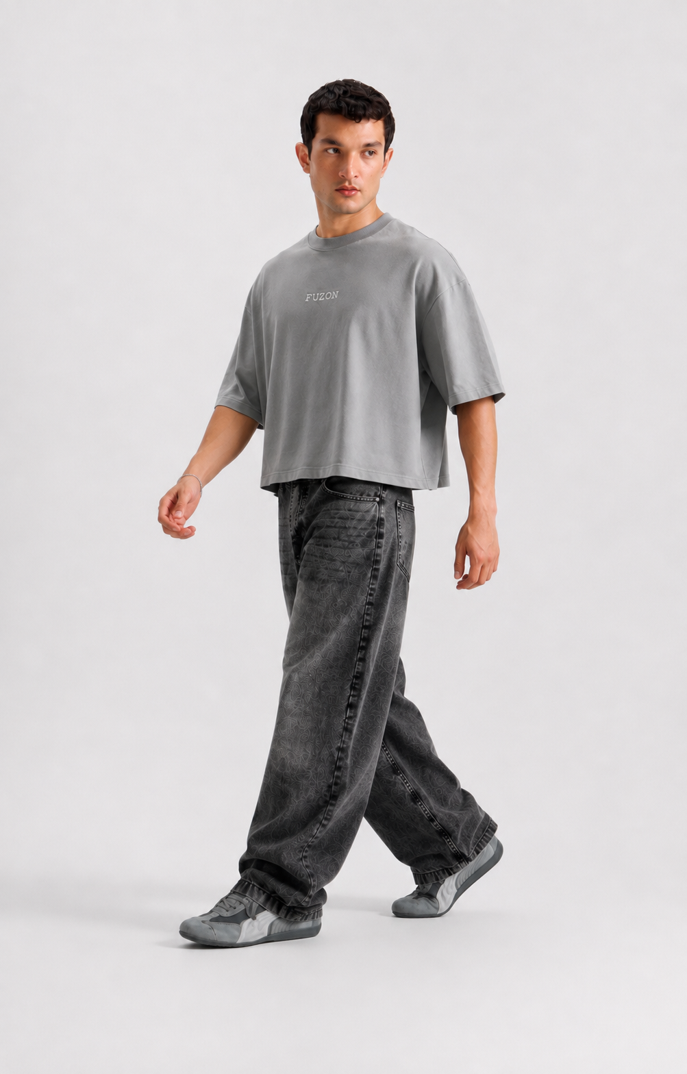 FUZON Studio Boxy Fit Oversize T-Shi