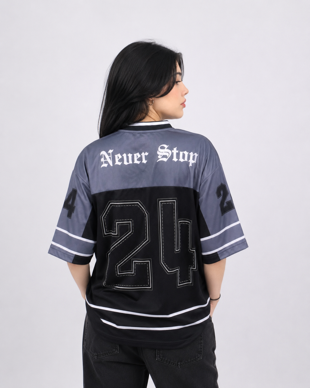 24 Varsity Mesh Tshirt