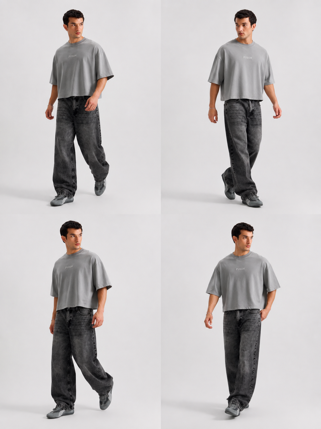 FUZON Studio Boxy Fit Oversize T-Shi