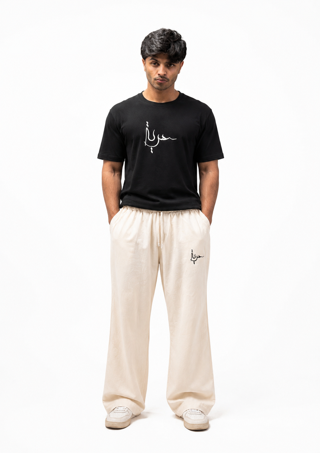 Oversized Arabic T-Shirt – Arabic Art Edition | Fuzon Studio