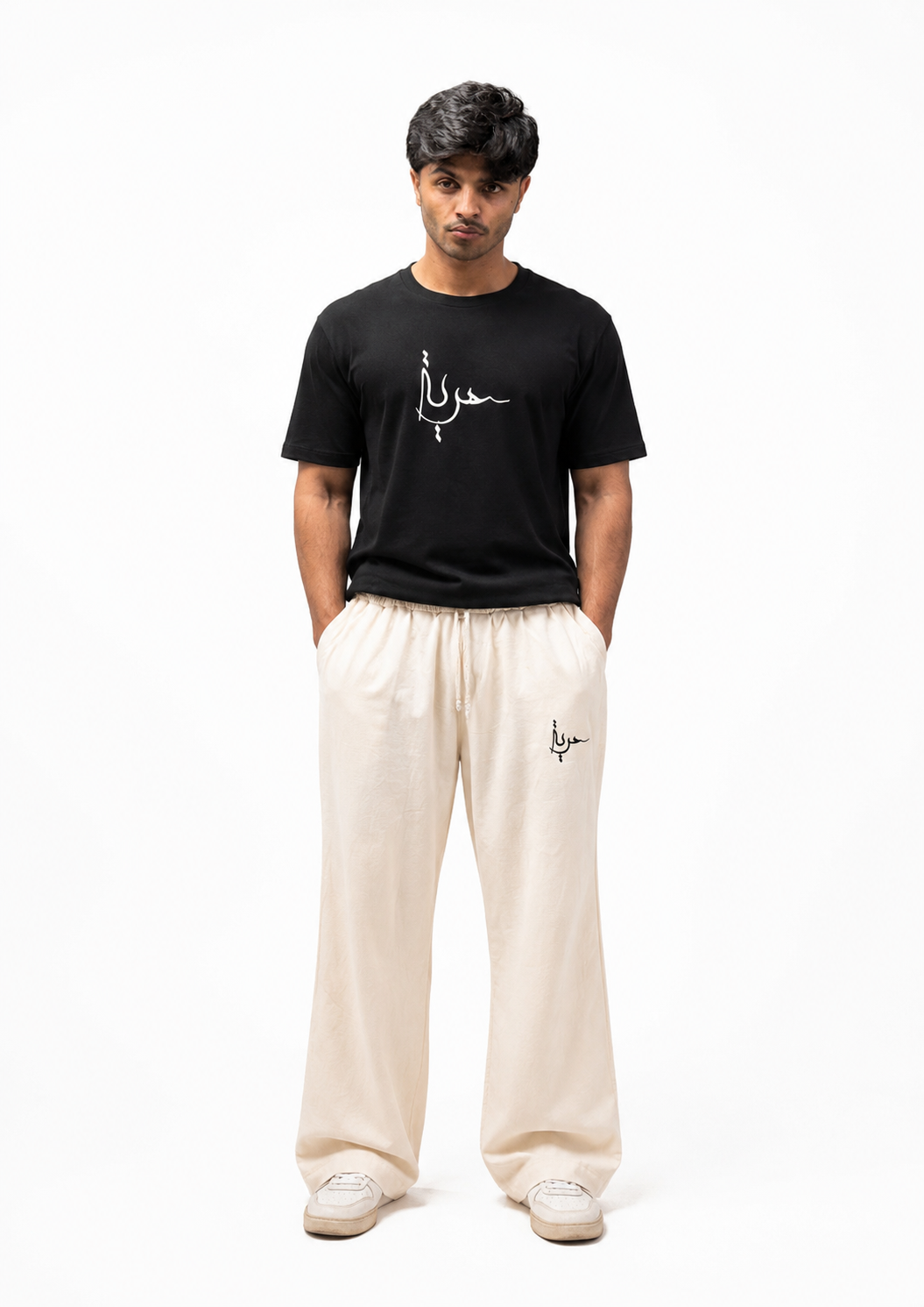 Oversized Arabic T-Shirt – Arabic Art Edition | Fuzon Studio