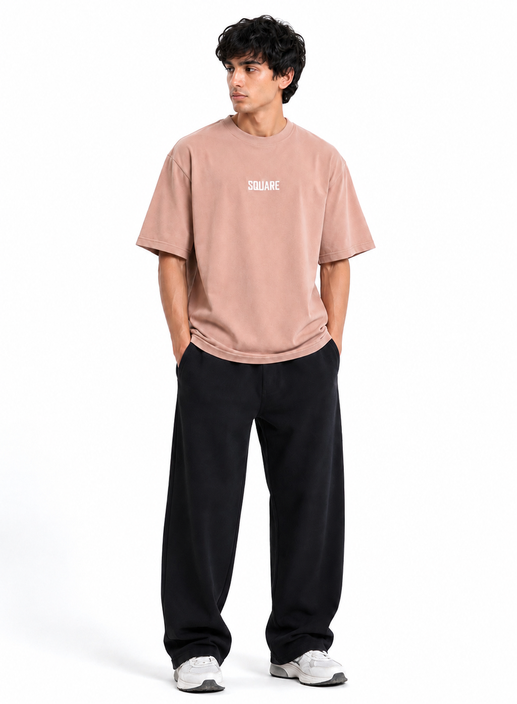 Square Oversize Graphic T shirt