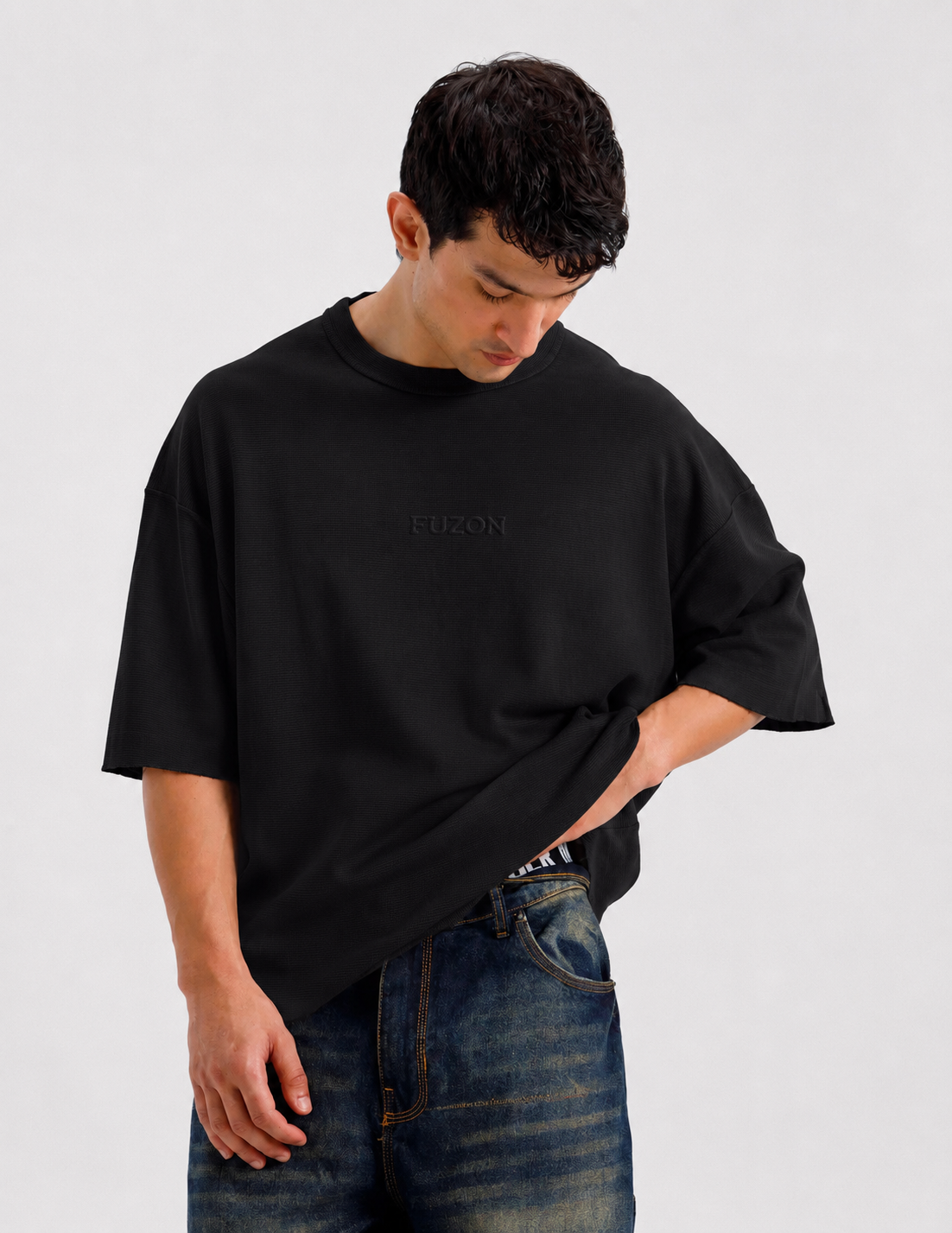 FUZON Studio Boxy Fit Oversize T-Shirt